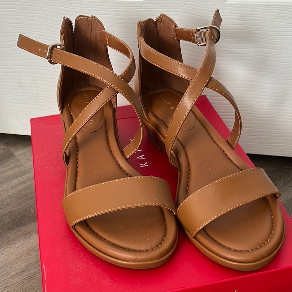 Strappy Tan Sandals